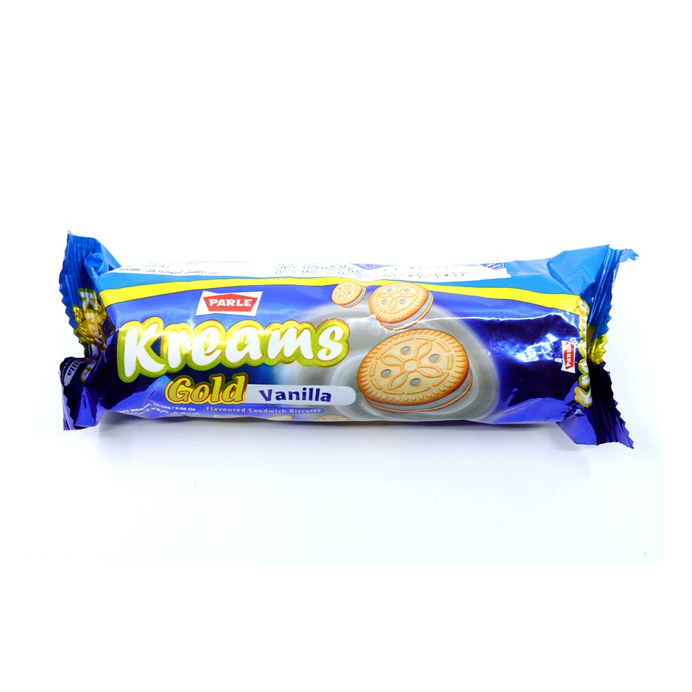 Parle Kreams Gold Bisc Vanilla