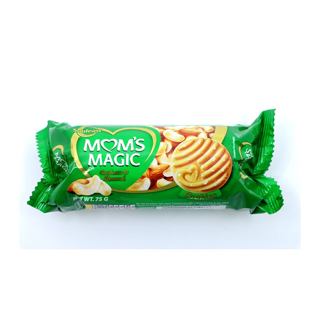 Mom'S Magic Cashew&Almond 75Gm