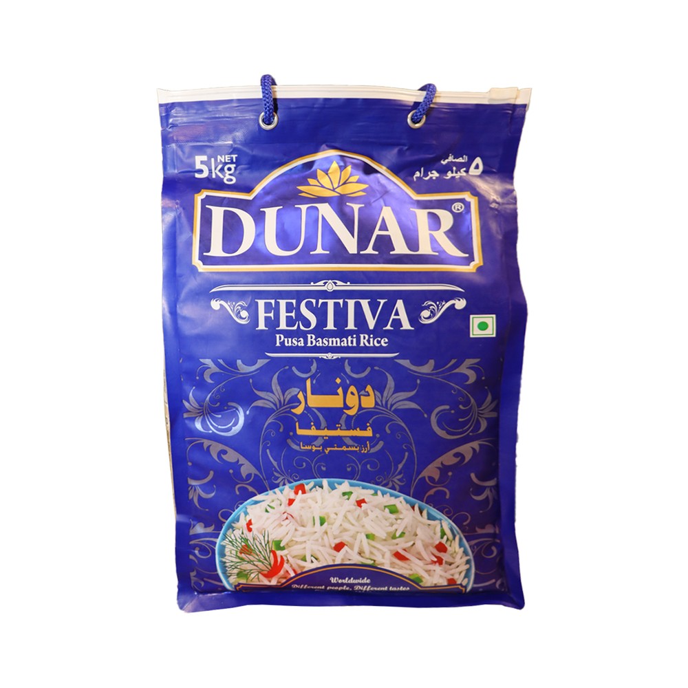 Dunar Basmati Rice-Festiva 5Kg