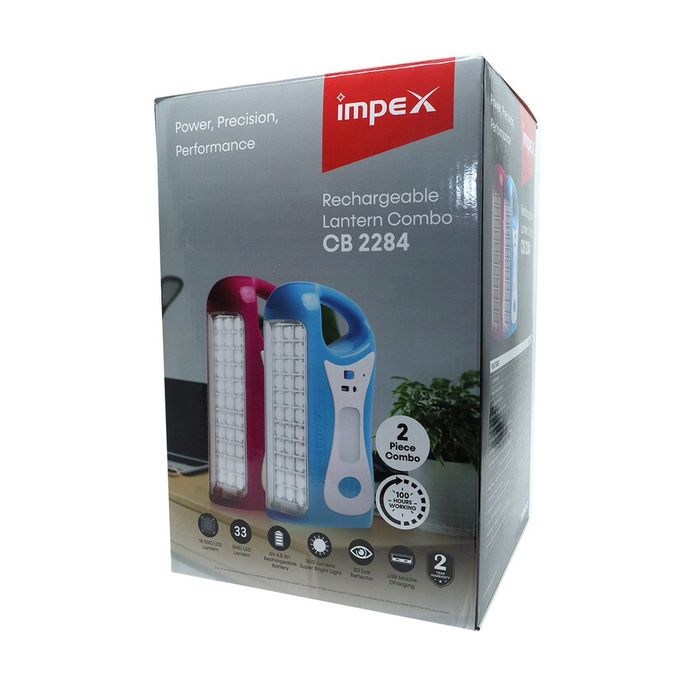 Impex Rechargeable Led Lantern - CB2284