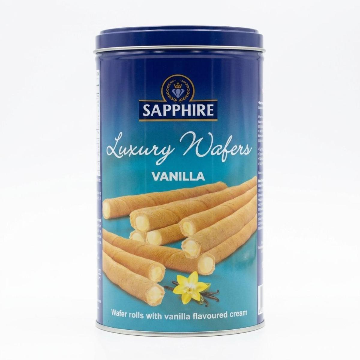 Sapphire Luxury Wafers Vanilla Flavored 300g