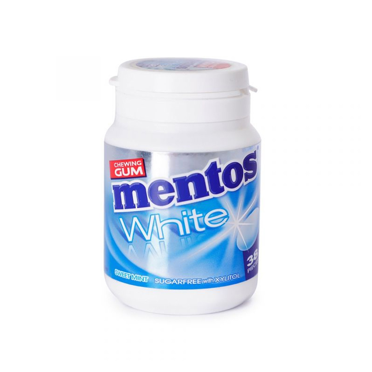 Mentos White Gum Sweet 54Gm