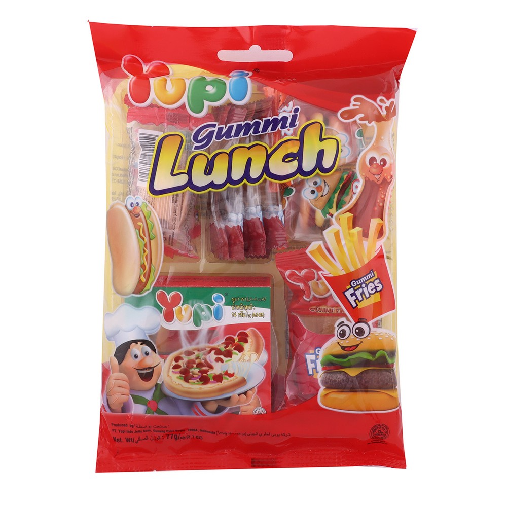 Yupi Gummy Lunch 77G