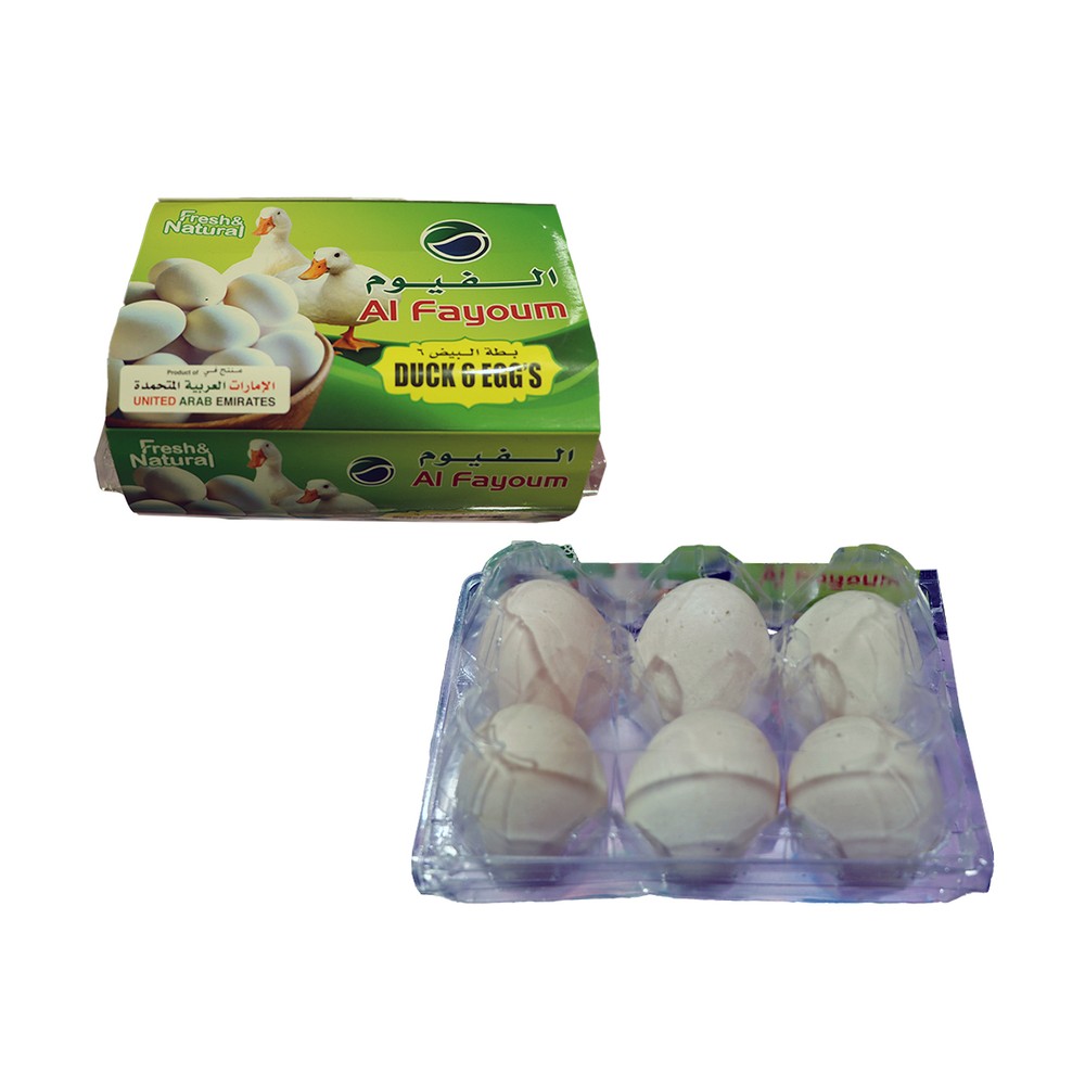 Al Fayoum Duck Eggs 6'S