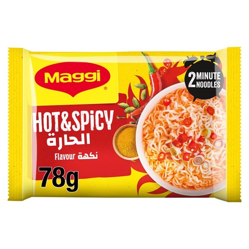 Maggi 2 Minutes Hot & Spicy Noodles 78g