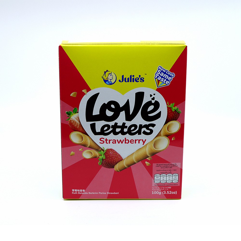 Julies Love Strw Wafer 100G