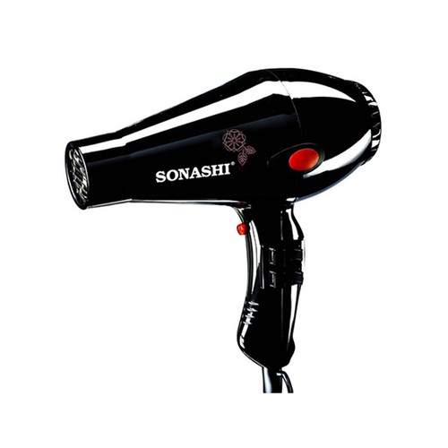 Sonashi 2 Speed Cold & Hot Wind Hair Dryer 2000W - Black - SHD-3013-BS