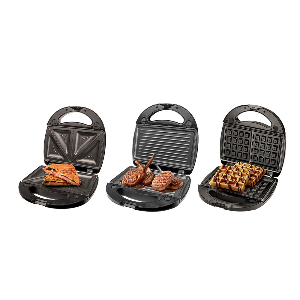 Sonashi 3in1 Multi Snack Maker 760W - SSM-861