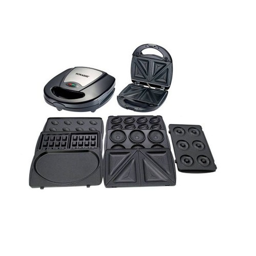 Sonashi 7in1 Non Stick Multi Snack Maker 760W - SSM-862