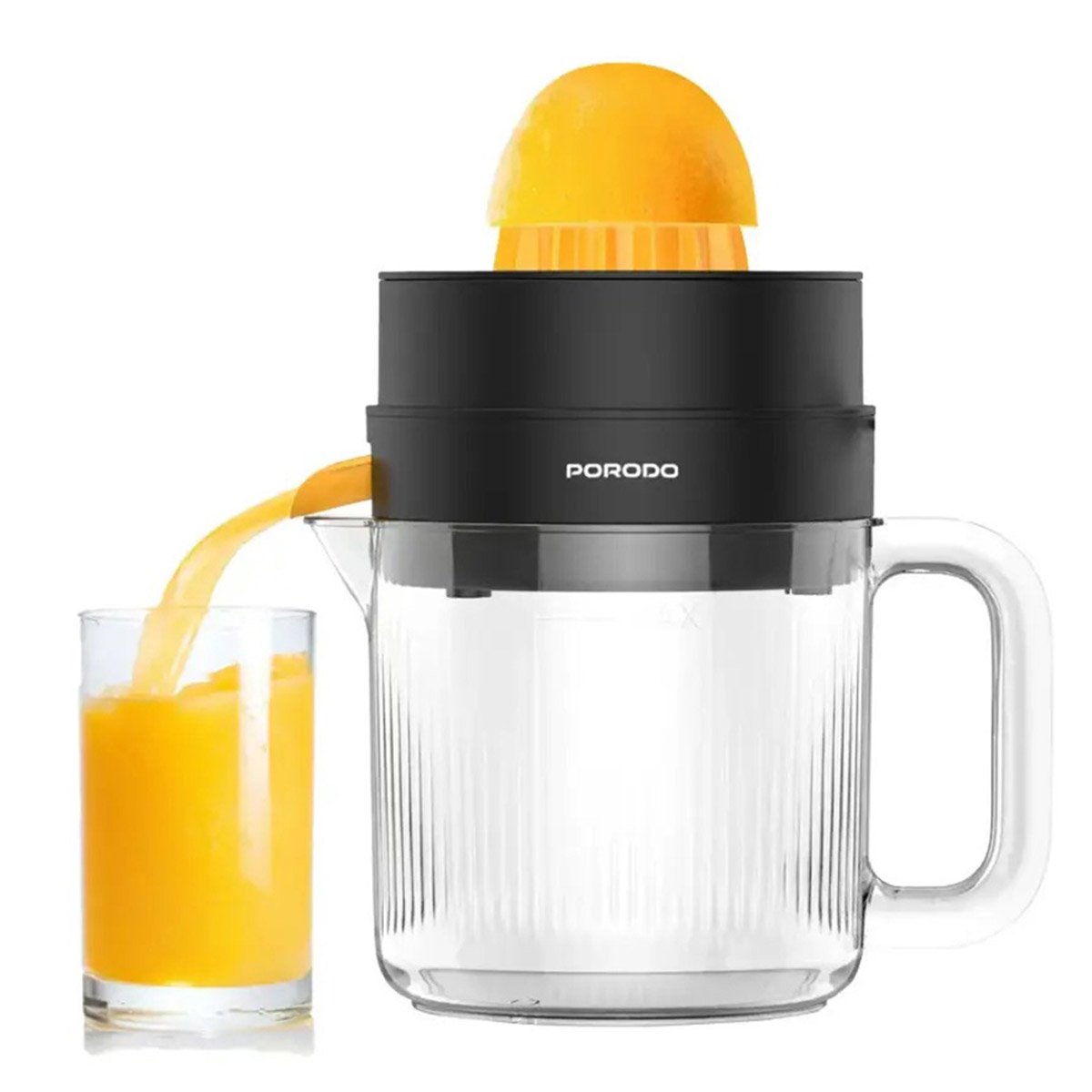 Porodo Lifestyle 2 In 1 Bi-Directional Juicer 1.4L Cup Capacity, 30 Watts, Black - PD-LFST123-BK