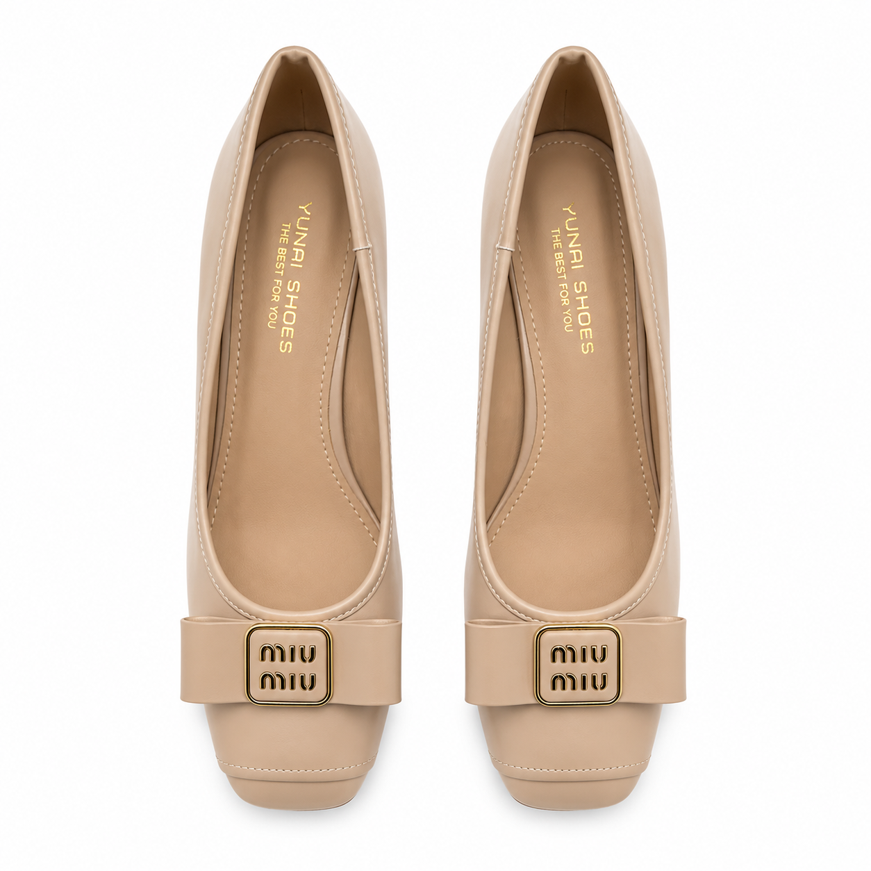 Ladies Medium H Shoes-Khaki-41