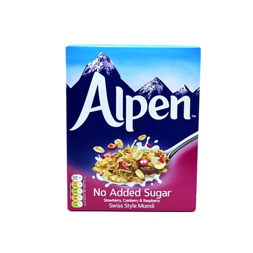 Alpen Cereal Muesli No Added S