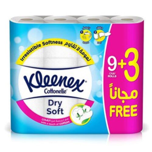 Kleenex Bath Tissues 9+3S