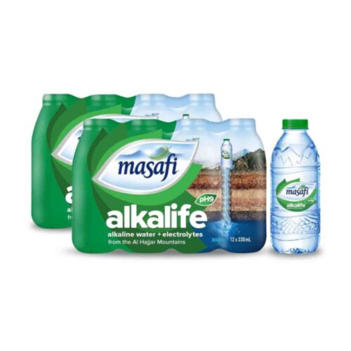 Masafi Water Alkalife 12X330Ml