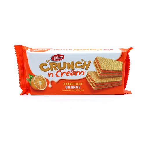 Tiffany Wafer Cream Orange 76G