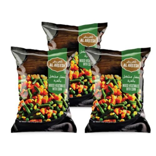 Al Areesh Garden Mixed Vegetable 3x400gm 