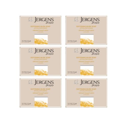 Jergens Musk Soap 6x125gm