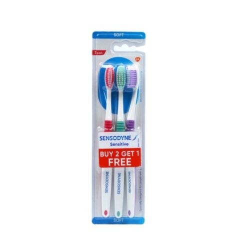 Sensodine Toothbrush 2+1 Soft