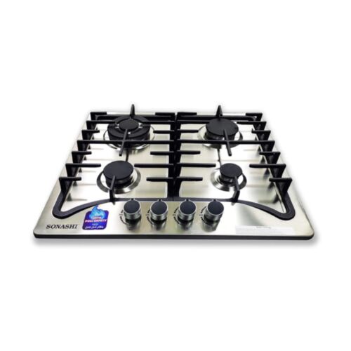 Sonashi 70Cm Gas Hob Electric Ignition System - SGH-401FFD