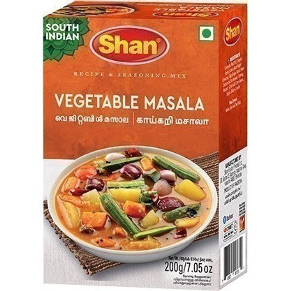 Shan Vegetable Masala 165Gm