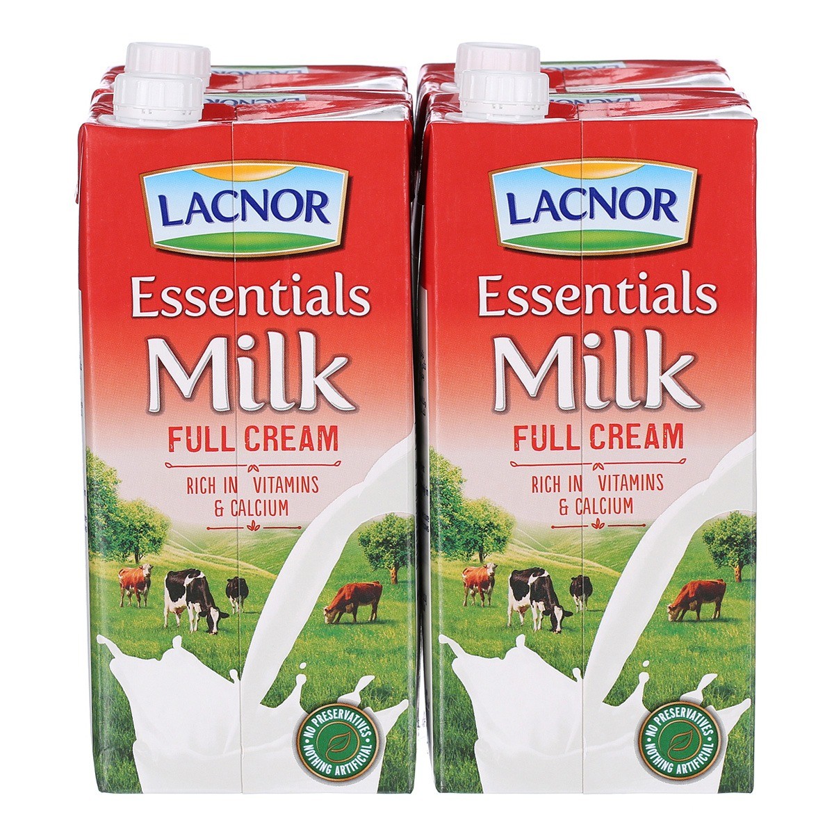 Lacnor Uht Milk Full Crm 4X1Lt